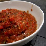 Super zur Quiche: kalte Tomatensauce