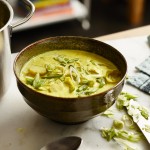 Einfache Curry-Suppe mit Hühnchen