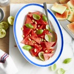 Wassermelonensalat mit Limettendressing